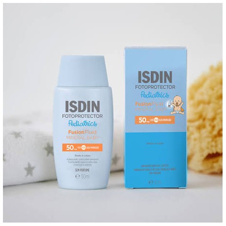 Isdin Pediatrics Fluido Mineral FPS50+