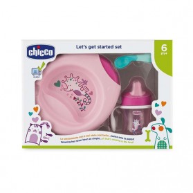 Chicco Conjunto de Papa 6M+ Rosa