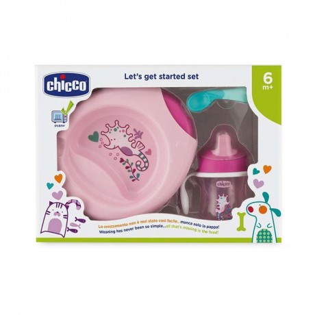 Chicco Conjunto de Papa 6M+ Rosa