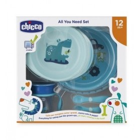 Chicco Conjunto Refeição 12M+ Azul