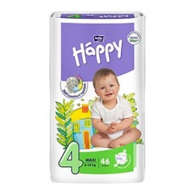 Happy Fraldas Nº 4 Maxi x 62 fraldas