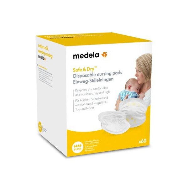 Medela Protetores de Seios Descartáveis Safe & Dry - Farmácia Cerqueira