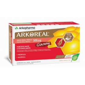 ArkoReal Geleia Real+Ginseng 20 ampolas